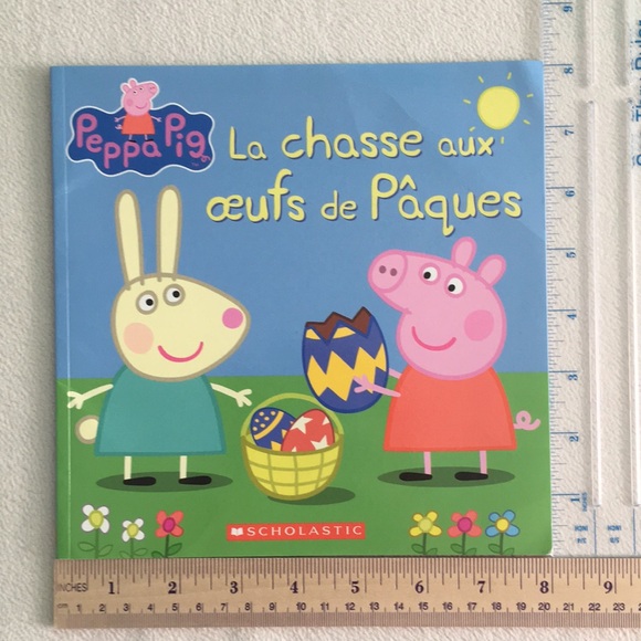 🐣 “La chasse aux œufs de Pâques” French Language Peppa Pig Paperback Book 🇫🇷 - Picture 13 of 13
